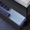 Modern Console Vanity, Marble Style Sink, 35